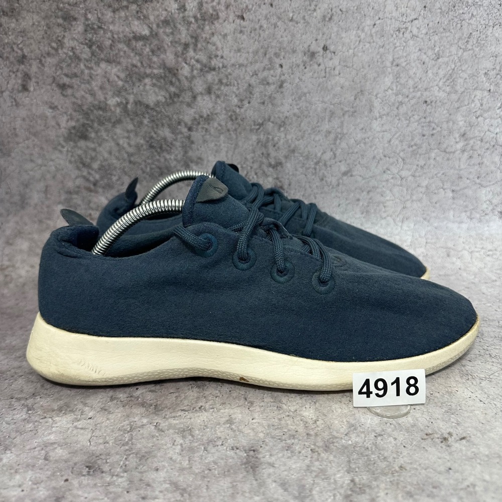 Allbirds Wool Runner Mens Size 11 Navy Blue Merino Wool Walking Sneakers WRM11